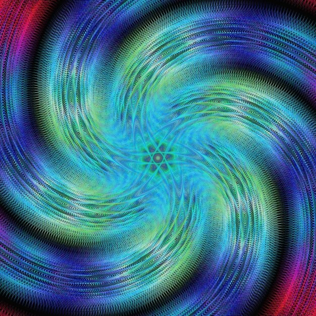 Free Vector fractal background design