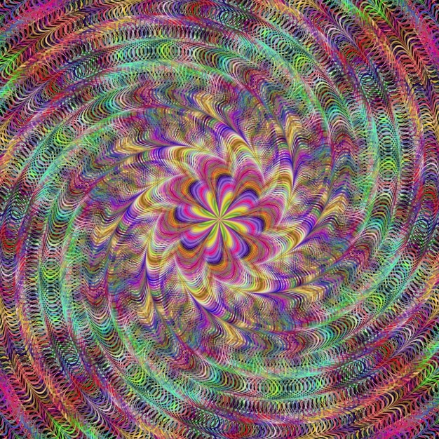 Free Vector fractal background design