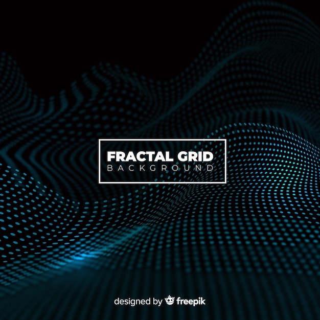 Fractal grid background