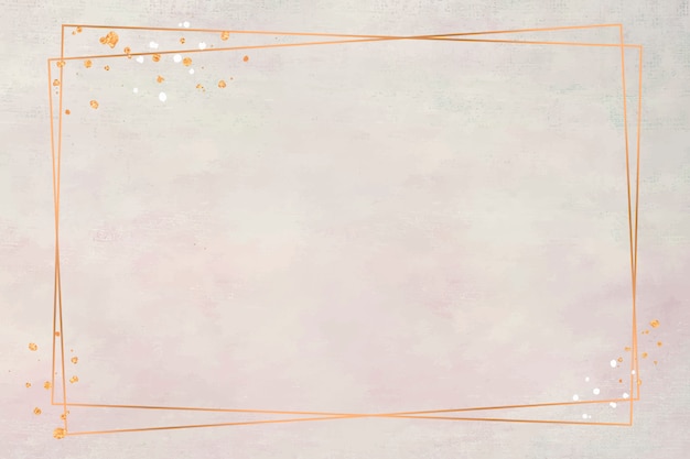 Free vector frame on pastel colors