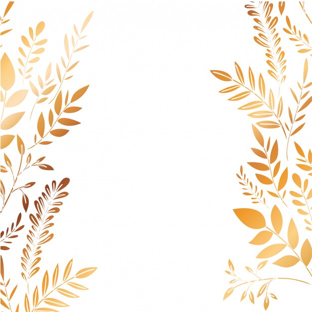 Download Golden Flowers Vectors, Photos and PSD files | Free Download