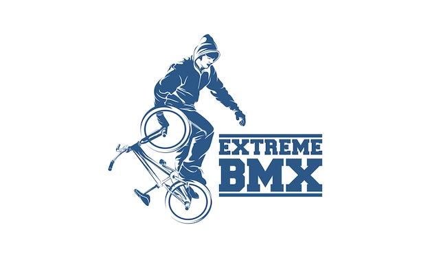 bmx logo design