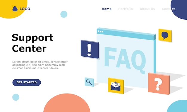 Download Free Faq Concept Free Vector Use our free logo maker to create a logo and build your brand. Put your logo on business cards, promotional products, or your website for brand visibility.