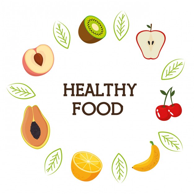 fresh fruits healthy food
