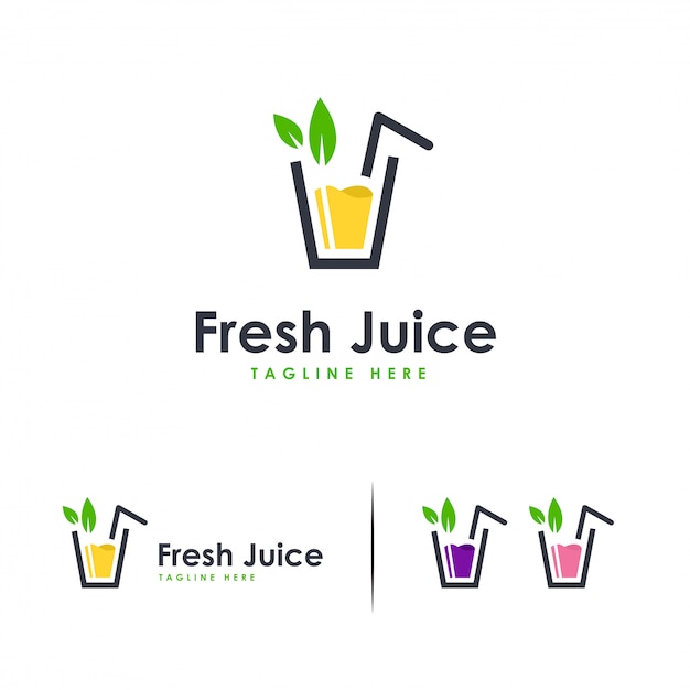 Download Orange Juice Company Logos PSD - Free PSD Mockup Templates