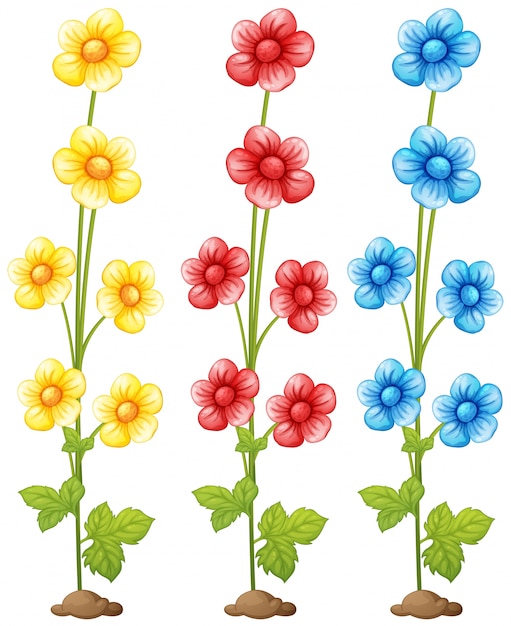 Free vector fresh leaves clipart plant blue