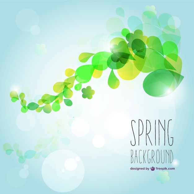 Fresh spring background 