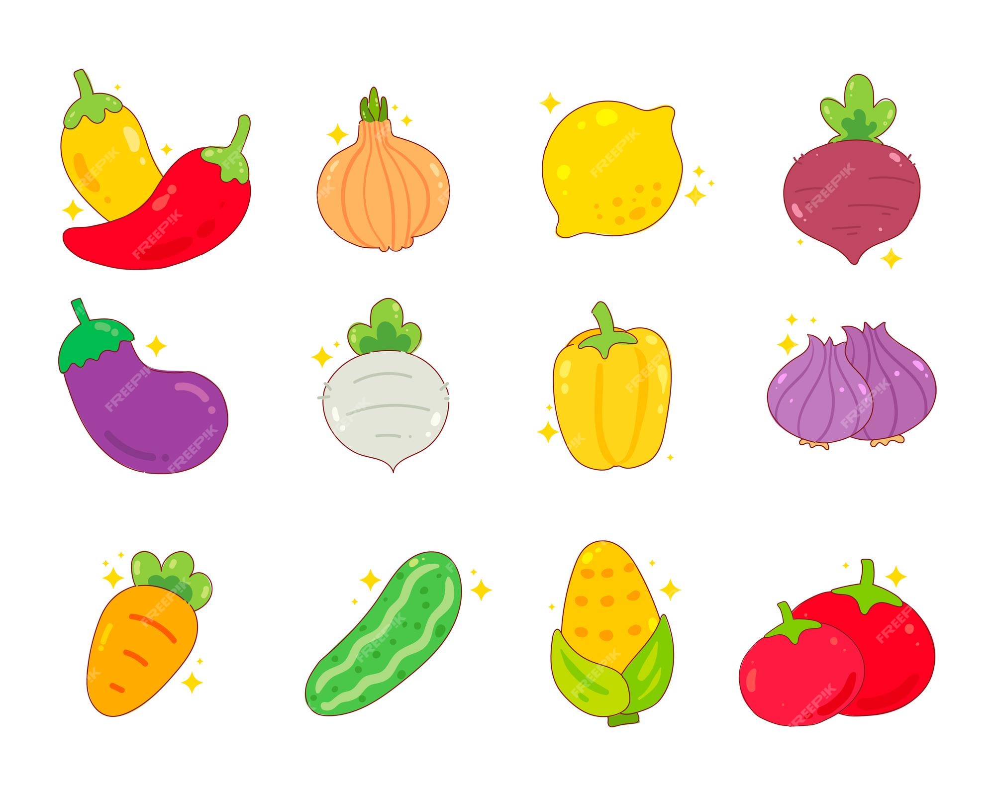 Vegetables Cartoon Imagens – Download Grátis no Freepik