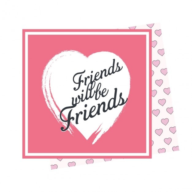 Friendship day love card