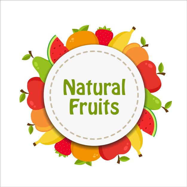 Fruit background design