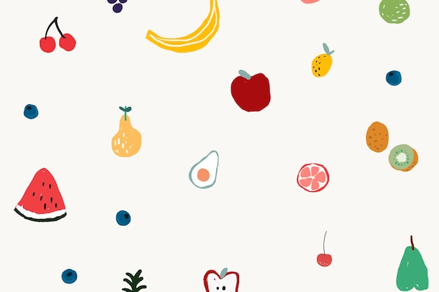 Cute kawaii fruit HD wallpapers  Pxfuel