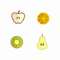 Free vector fruits illustration