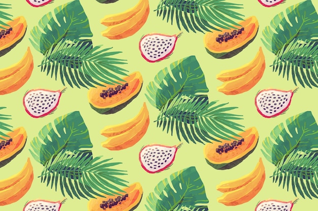 Fruits pattern concept