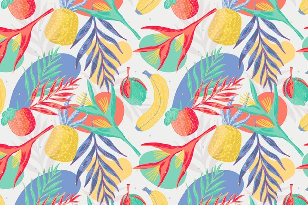 Fruits pattern concept