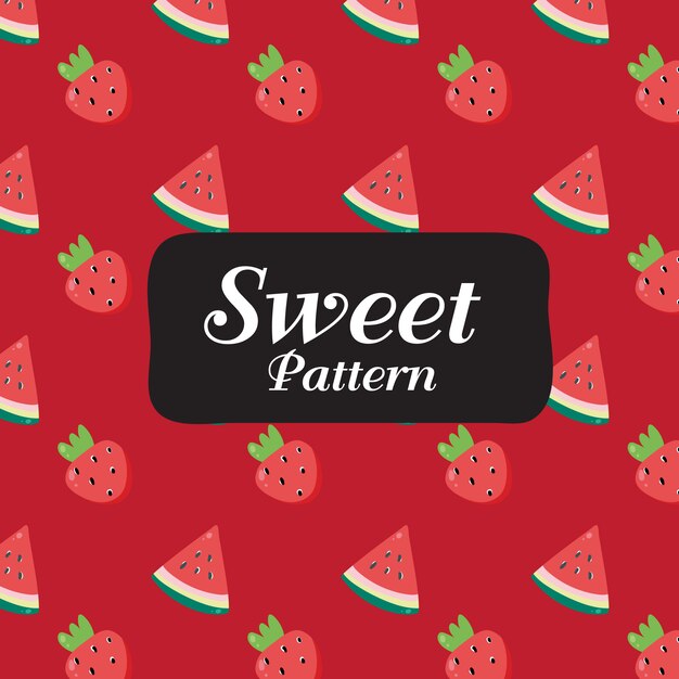 Fruits pattern design