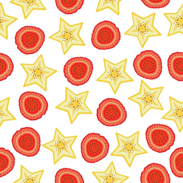 Fruits pattern design