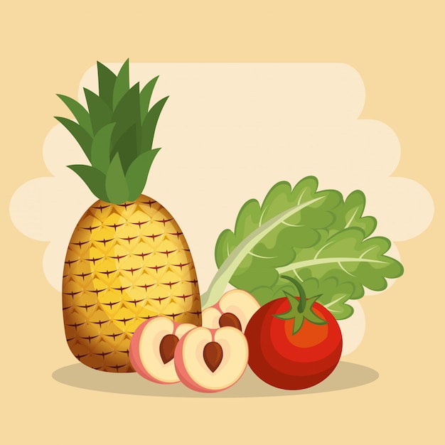 果物や野菜の健康食品
