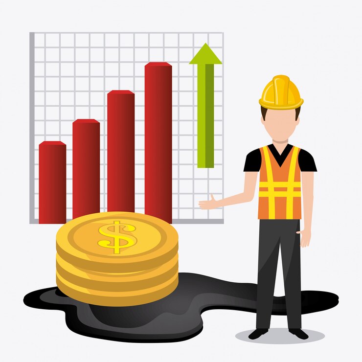 Free Vector fuel prices economy design
