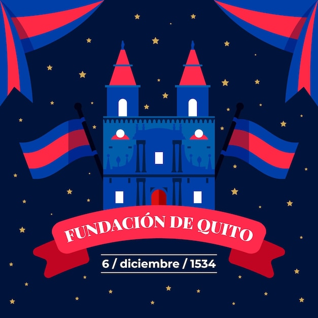 무료 벡터 fundacion de quito