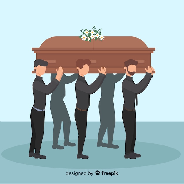 Funeral ceremony background