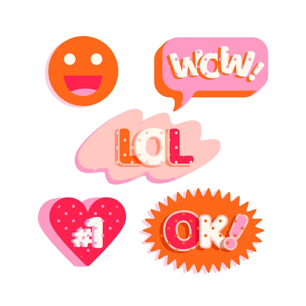 Funny lol stickers concept