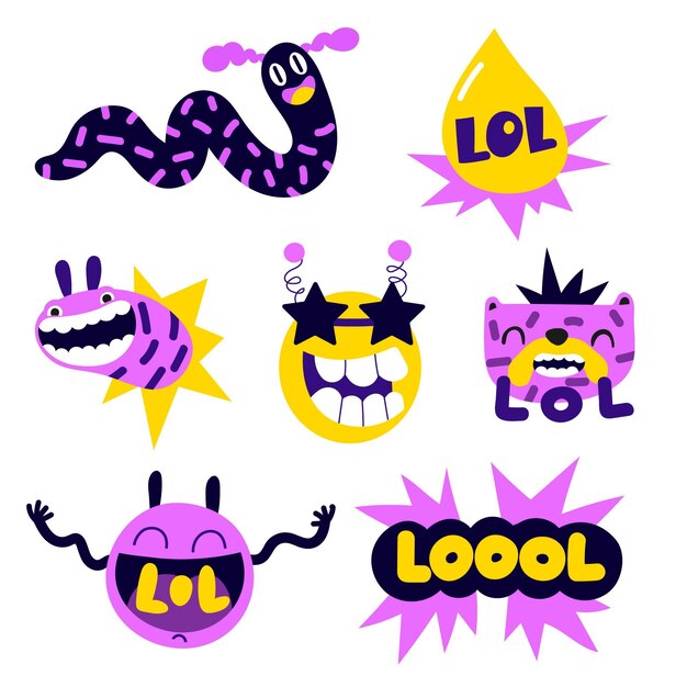 Funny lol stickers