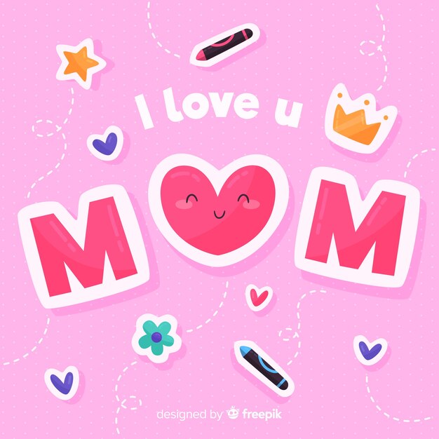 Funny mother's day background