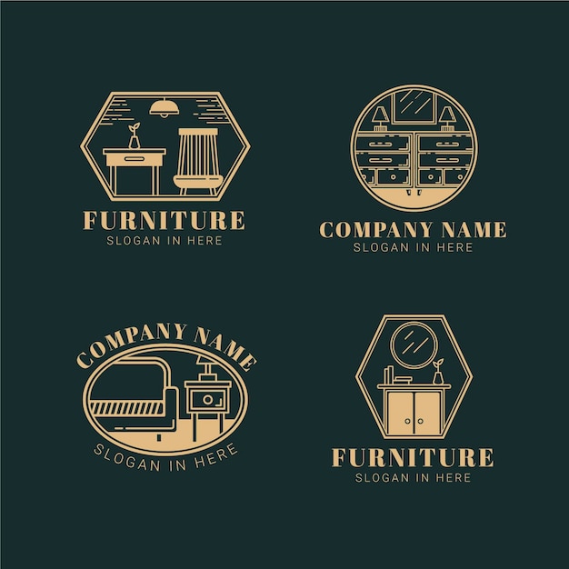 Коллекция мебели с логотипом
