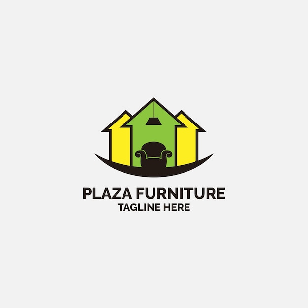 Furniture logo design concept