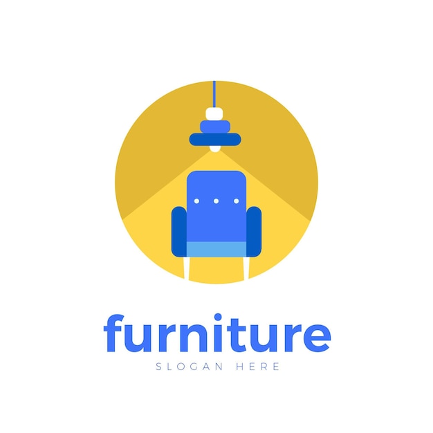 Шаблон логотипа мебели