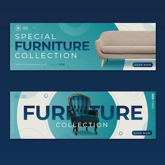 Furniture sale banners