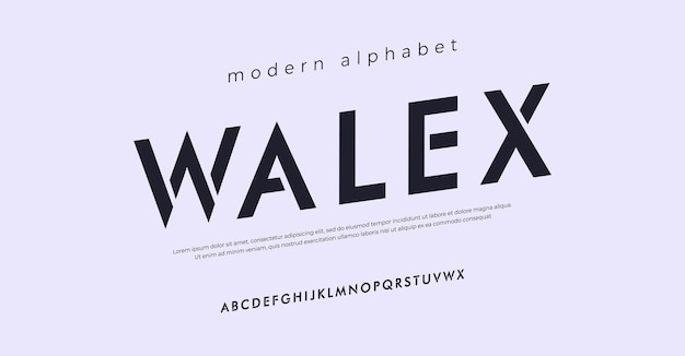 Будущее современный алфавит шрифт типография городской стиль