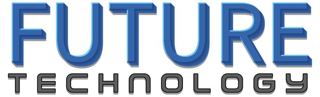 A future technology sign banner