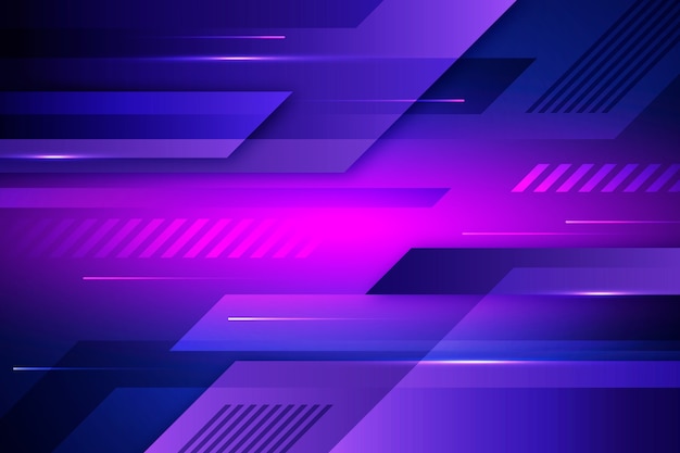 Free vector futuristic background with waves