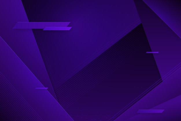Free vector futuristic glitched violet background with copy space