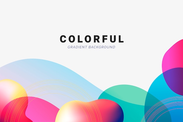 Futuristic Gradient Backdrop – Vector Templates