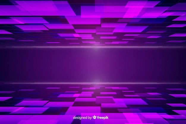 Futuristic and gradient horizon design