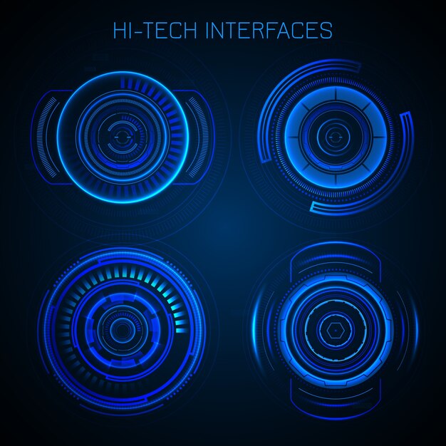 미래 Hud 인터페이스