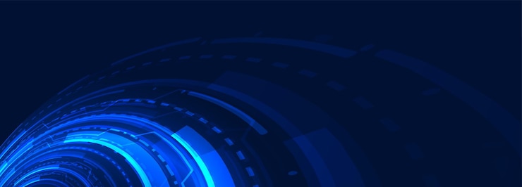 Free Vector futuristic web technology wallpaper for cyber research