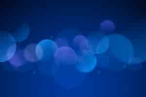 Free vector fuzzy bokeh background