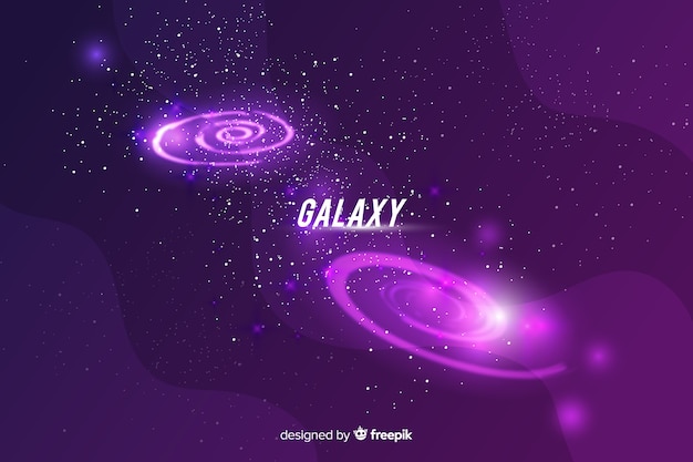 Galaxy background design