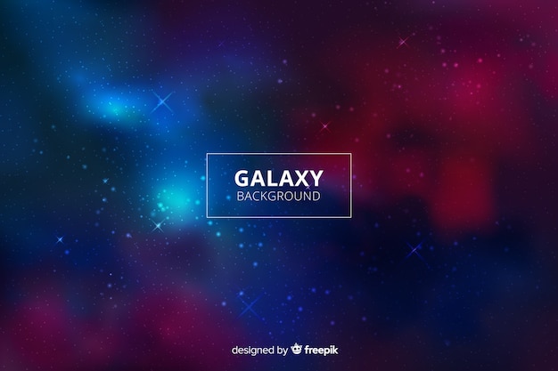 Free vector galaxy background