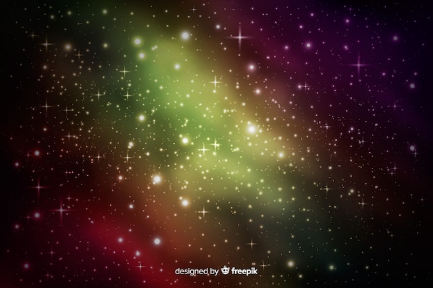 Free vector galaxy background