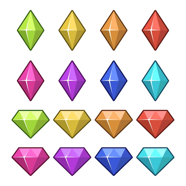 Game Diamonds set