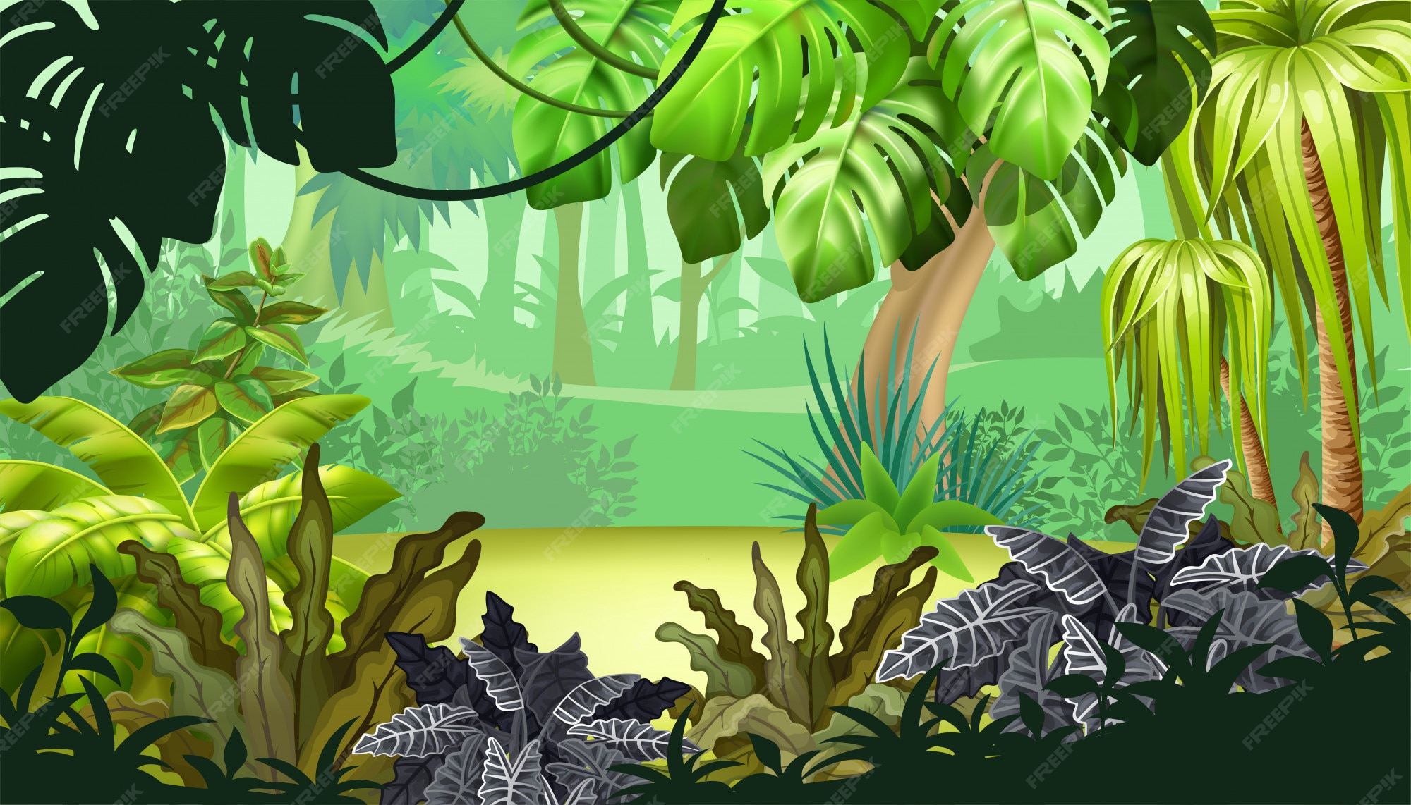 Jungle 画像 無料のベクター ストックフォト Psd