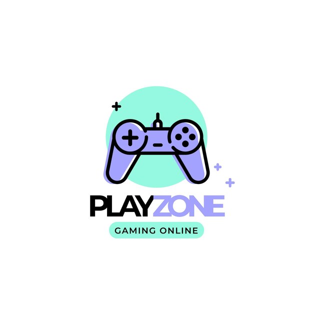 Gaming logo template