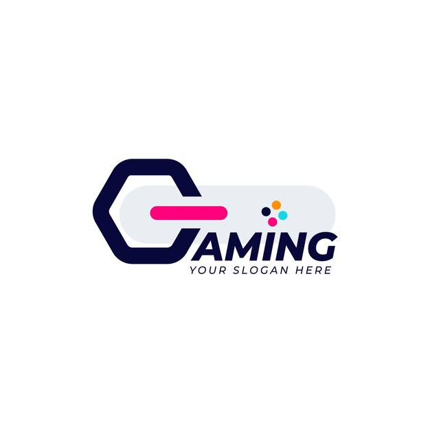 Gaming logo template