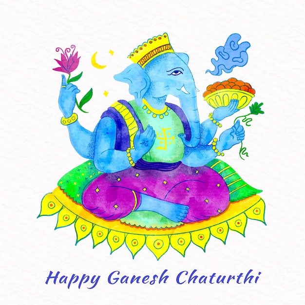 Ganesh chaturthi 이벤트 축하