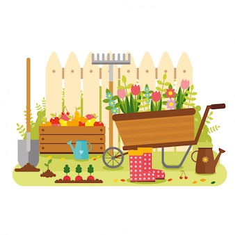 Garden Vectors, Photos and PSD files | Free Download