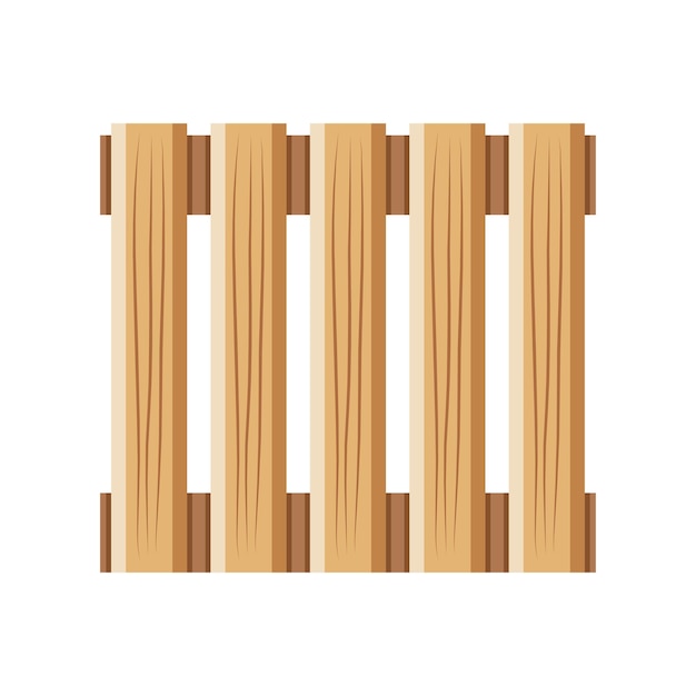 garden wooden fence outdoor icon isolated